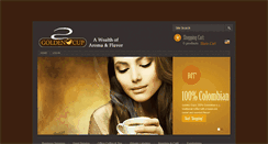 Desktop Screenshot of goldencupcoffee.com